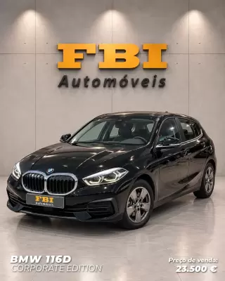 BMW 116 D CORPORATE EDITION AUTO — fotografia 1